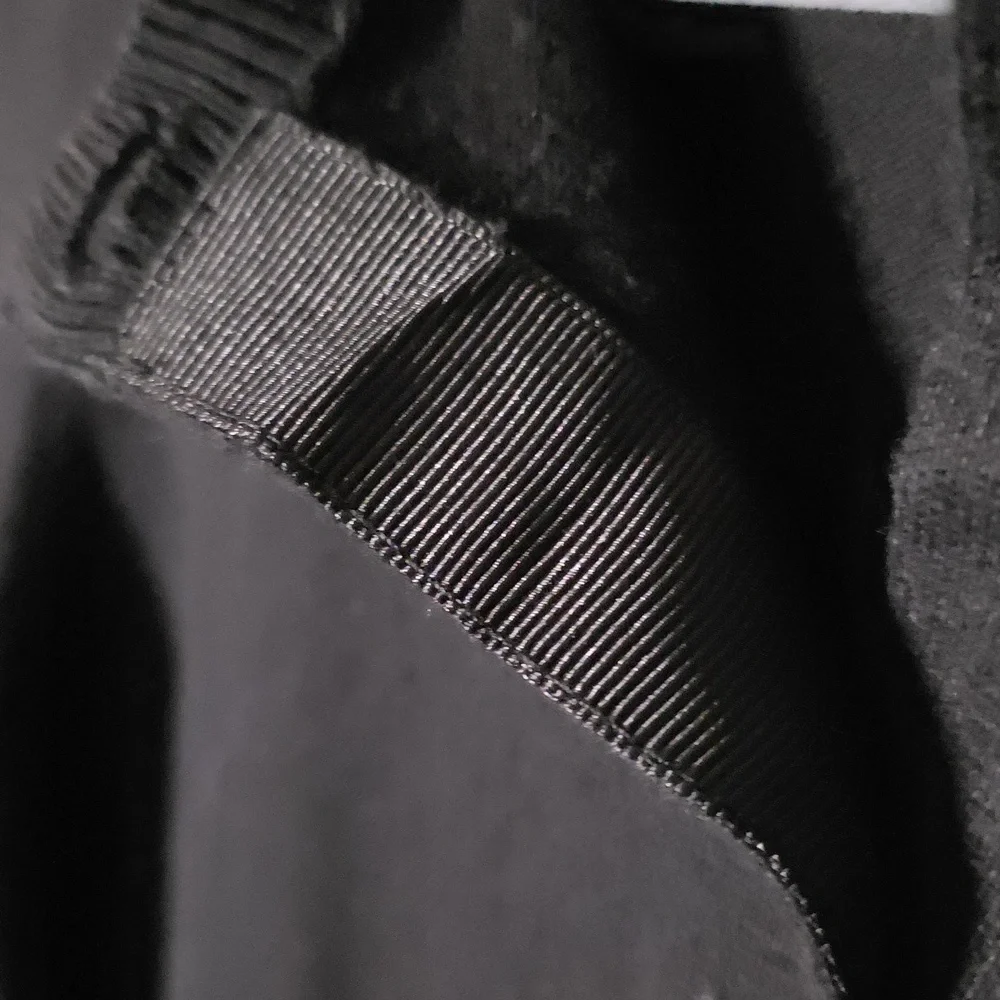 Coach Elegant Black Button-Up Cardigan